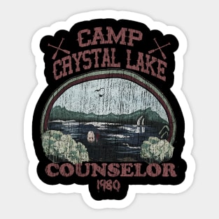 camp crystal lake Sticker